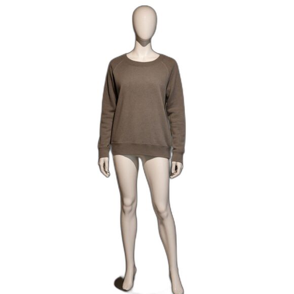 Jenni Kayne Saturday Size XL Crew Neck Sweatshirt Gray Cotton Blend - Picture 1 of 10